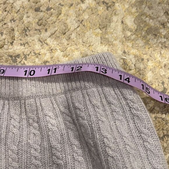 VTG Liz Claiborne knot Lambswool Angora Rabbit hair pencil skirt size Large EUC - Picture 4 of 5